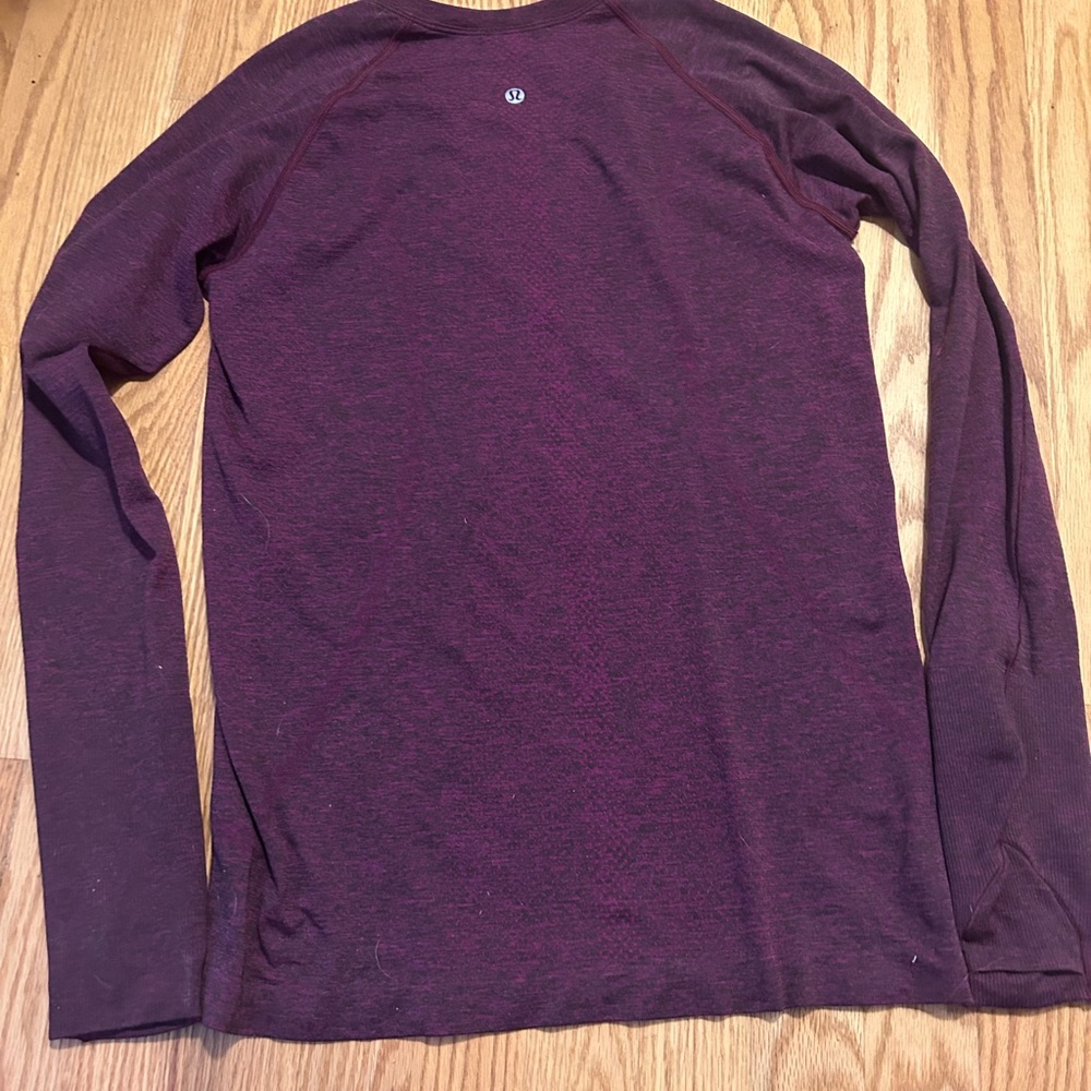 Lululemon Swiftly Tech Long Sleeve- Purple - Picture 5 of 6